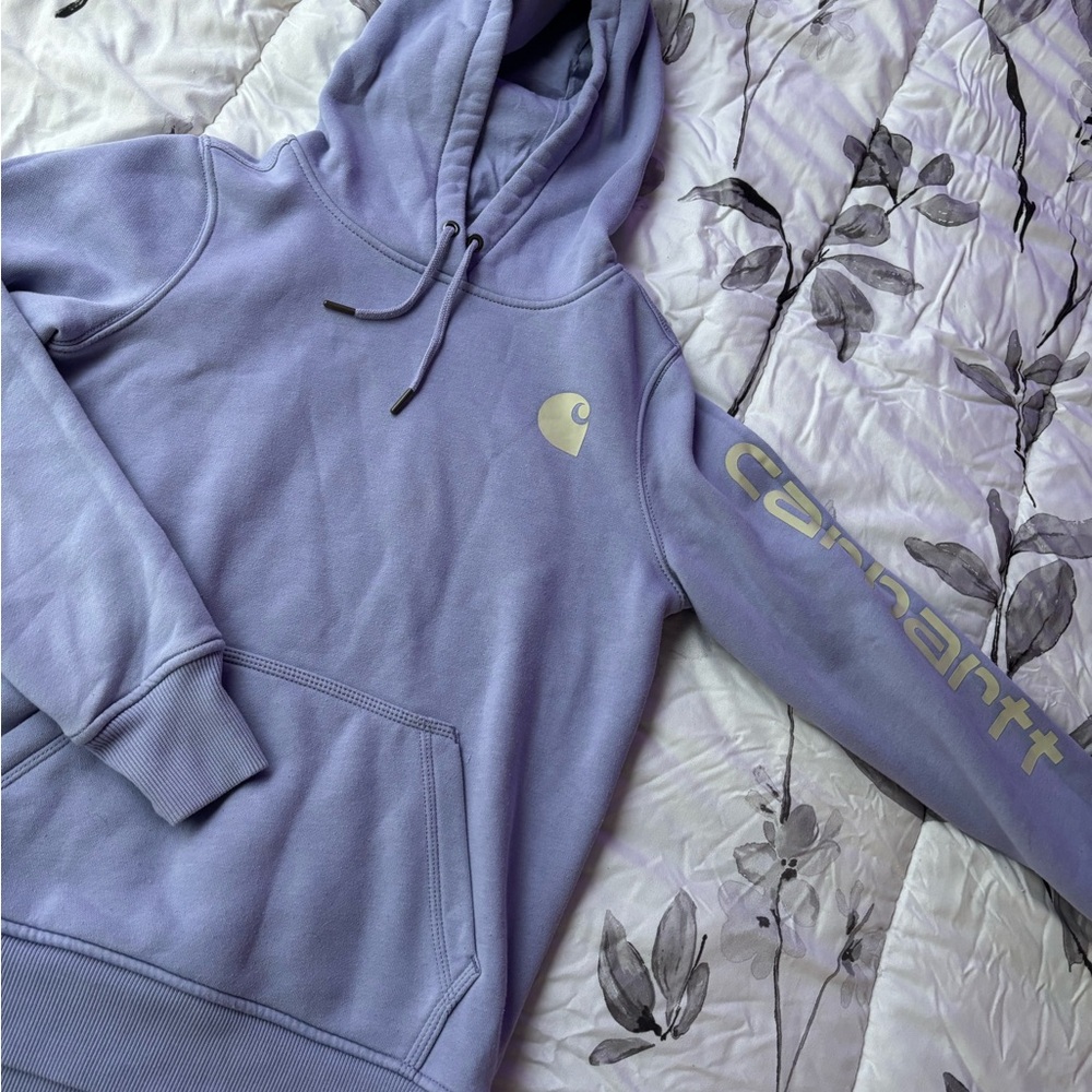 Carhartt Relaxed Fit Hoodie - Light Purple
